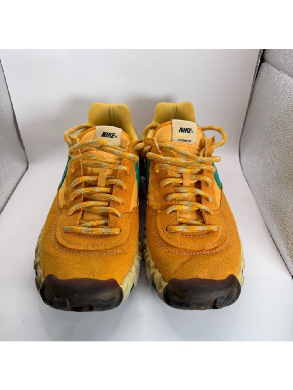 Nike Overbreak SP Pollen Rise Shoes Mens Size 11.5 Striking Neptune Green Swoosh - Picture 3 of 10